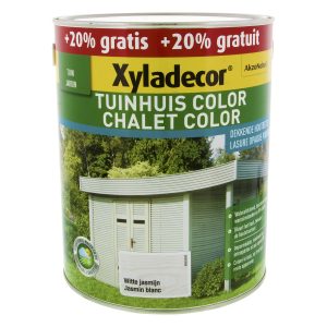 Xyladecor Tuinhuis Color Witte jasmijn 2.5L+0.5L