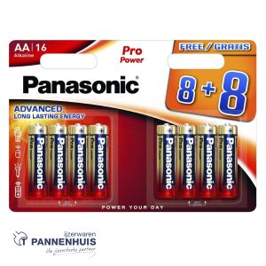 Panasonic AA LR6 Batt. 8 + 8 Gratis 1,5 V