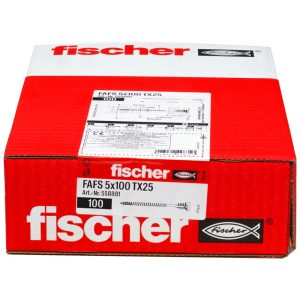 fischer stelschroef FAFS 5 x100 TX25 (100 stuks)