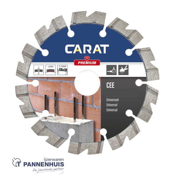 Carat CEE Premium 115x22,23 Universeel