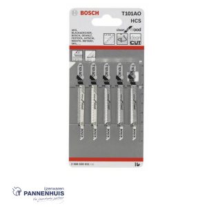 Bosch Decoupeerzaagblad T101 AO Clean for Wood 5x