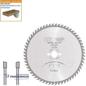 CMT Afkortcirkelzaag HW 300x30x3,2 Z60 Massieve houtsoorten