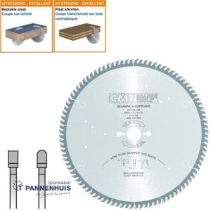 CMT Platencirkelzaag HW 300x30x3,2 Z96 HPL, Kunststof