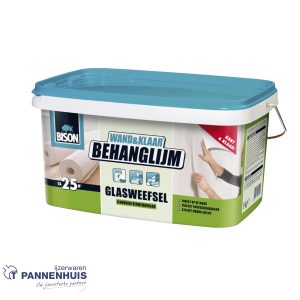 Bison Wand&Klaar® Behanglijm Glasweefsel Emmer 5 kg