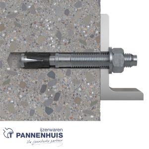 fischer Doorsteekanker FAZ II Plus 12/10 K NV (Blister)