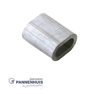 Persklemmen standaard 3mm aluminium