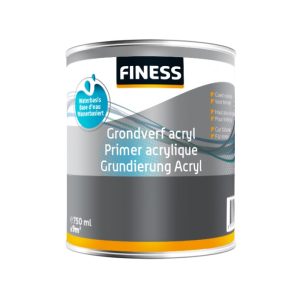 Finess grondverf Acryl wit 750 ml