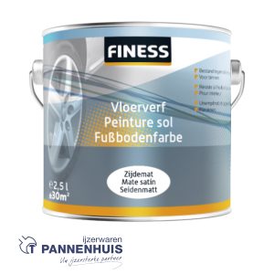 Finess vloerverf 2,5 l bi Antraciet