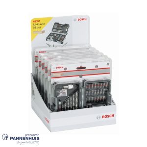 Bosch 35-delige set boor en schroefbit Mixed for Wood