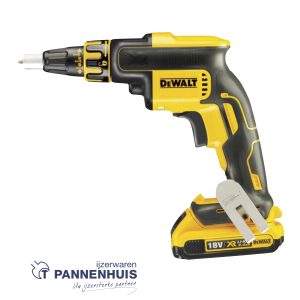 Dewalt DCF620D2K 18V XR Bandschroefmachine met 2x 2,0Ah accu’s in TSTAK