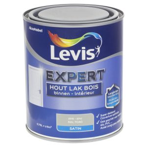 Expert Houtlak Binnen Satin zink 0,750 L 7531