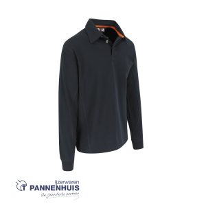 Herock Troja Polo lange mouwen Marine L