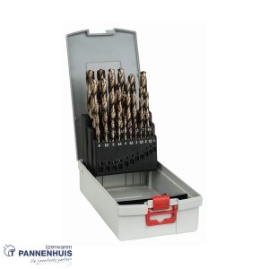 Bosch 25-delige set Metaalboor ProBox HSS-CO 1-13 mm