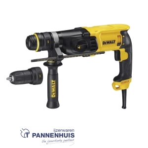 Dewalt D25134K 800W SDS-Plus combihamer 26mm + snelwisselboorhouder