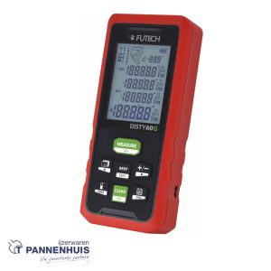 Futech Afstandsmeter Disty 60G Groen oplaadbaar