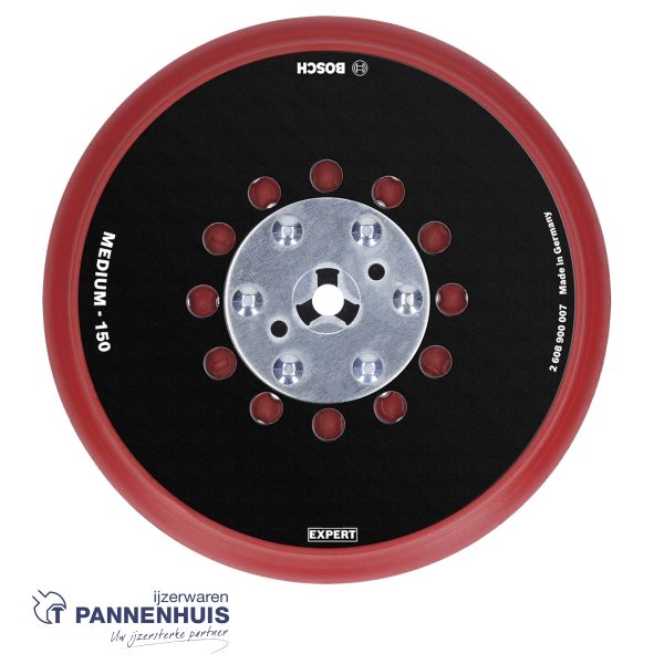 Bosch Schuurplateau multiperforatie middel, 150 mm