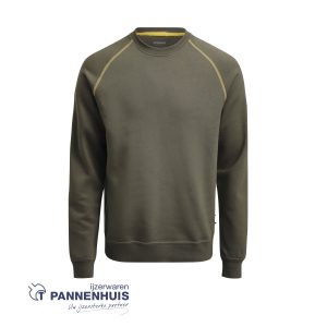 Jobman 5140 sweatshirt Olijfgroen M