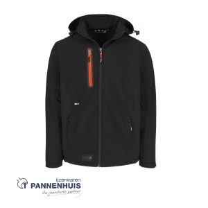 Herock Trystan softshell jas zwart XXL