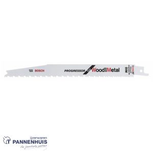 Bosch Reciprozaagblad S 3456 XF Progressor for Wood and Metal 5x