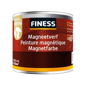 FINESS Magneetverf 0,5 l Donkergrijs Acryl bi