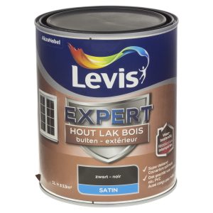 Expert Houtlak Buiten Satin – Zwart 1 L 7900