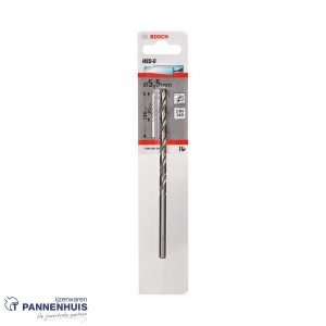 Bosch Metaalboor HSS-G, DIN 340, 5,5 x 91 x 139 mm