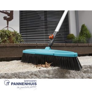 Gardena Combisystem straatbezem met schraper 45 cm