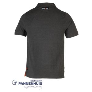 Herock Levi polo Donker Heather Grijs XL