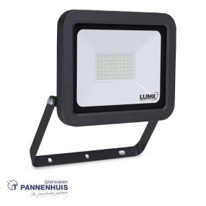 Lumx LED wandstraler WS-50 Watt IP 65 Klasse 1 4500 lumen op=op