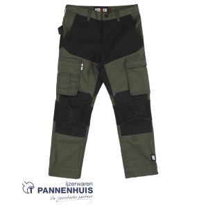 Herock Hector kids broek Donker Kaki/Zwart 158/164