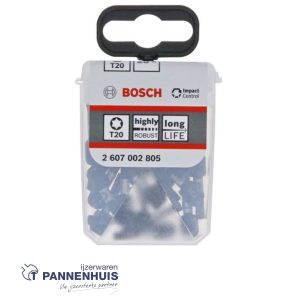 Bosch TICTAC display 25x Impact T20 25mm