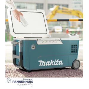 Makita CW002GZ01Vries- /koelbox met verwarmfunctie 50l 40Vmax/18V/12V-24V DC/AC