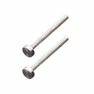 Bevestigingsset M 8 trekker voor buitendeur/ROND 20MM/100MM INOX PLUS