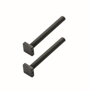 Bevestigingsset M10 trekker voor buitendeur/CARRE 20MM/100MM ZWART