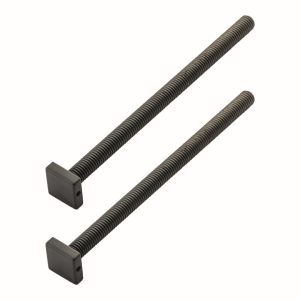 Bevestigingsset M10 trekker voor buitendeur/CARRE 20MM/160MM ZWART