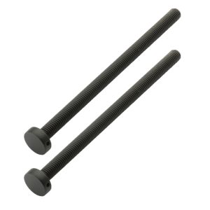 Bevestigingsset M10 trekker voor buitendeur/ROND 20MM/160MM ZWART STRUCTUUR UV