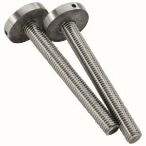 Bevestigingsset M10 trekker voor buitendeur/ROND 30MM/100MM INOX PLUS