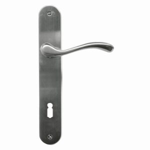 Deurkruk Pro ERICA INOX LOOK PLAAT+KEY  90MM