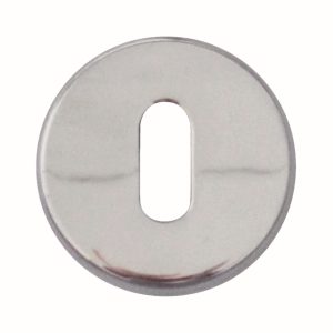 Sleutelplaatje BB Rond Klikrozas 45MM CHROME