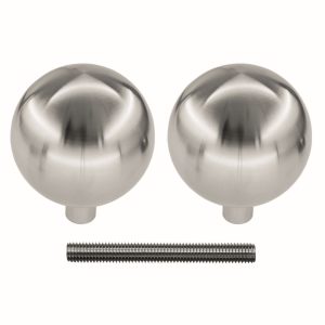 Vaste top B 80 MASSIEF INOX PLUS PAAR DEURDIKTE>3CM