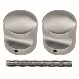 Vaste top H 50 MASSIEF INOX PLUS PAAR DEURDIKTE>3CM