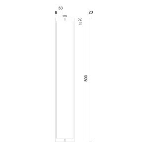 Trekker COSMIC 20/ 800 INOX PLUS PAAR VOOR GLAS