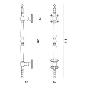 Trekker RUBENS INOX LOOK