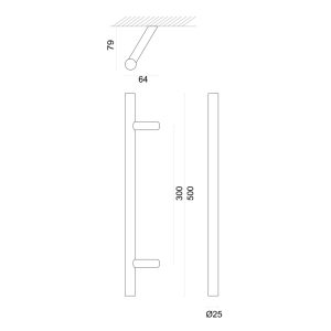 Trekker ST 25/300/500 ZWART STRUCTUUR UV