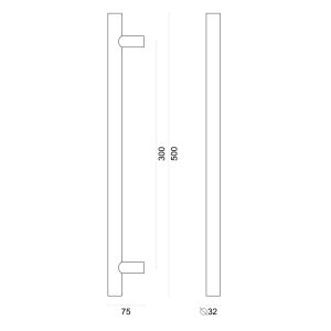 Trekker T 32/300/500 ZWART STRUCTUUR UV