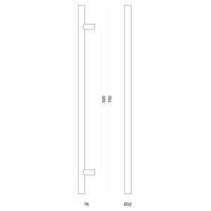 Trekker T 32/500/700 ZWART STRUCTUUR UV