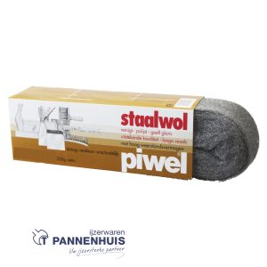 staalwol in pakjes van 200 g, fijnheid nr 000