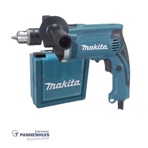 Makita HP1630K Klopboormachine met tandkransboorkop 710 Watt 13m in koffer