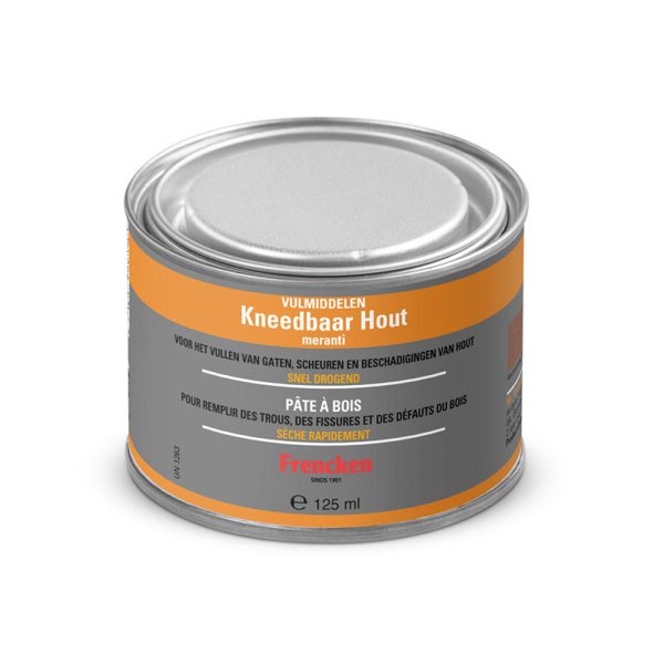 Frencken kneedbaar hout potje 125ml midden eiken