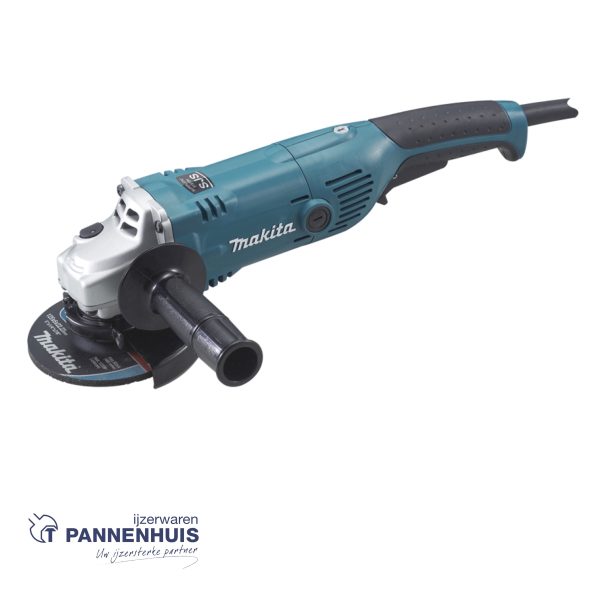 Makita GA5021C Haakse slijper 1450W 125mm met elektr. toerenregeling